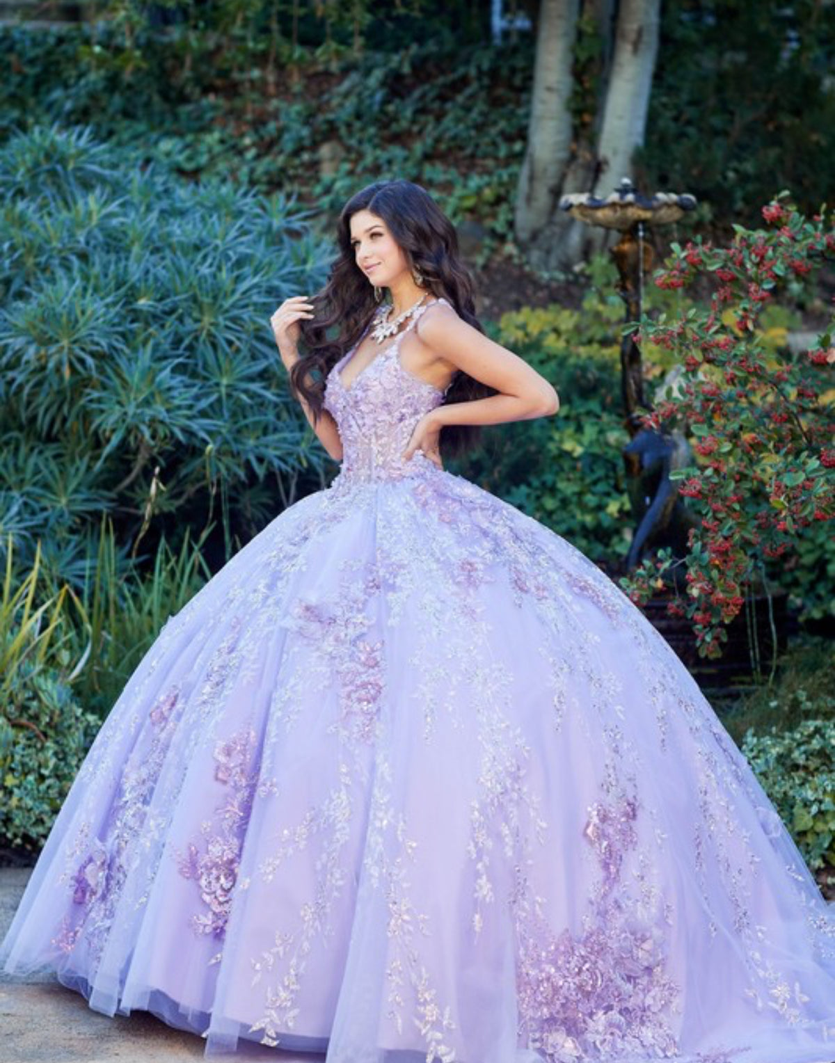 Floral Embroidery Off the Shoulder Ball Gown Luxurious Weddings