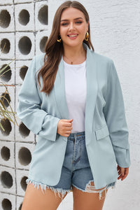 Plus Size Shawl Collar Long Sleeve Blazer Plus size Luxurious Weddings