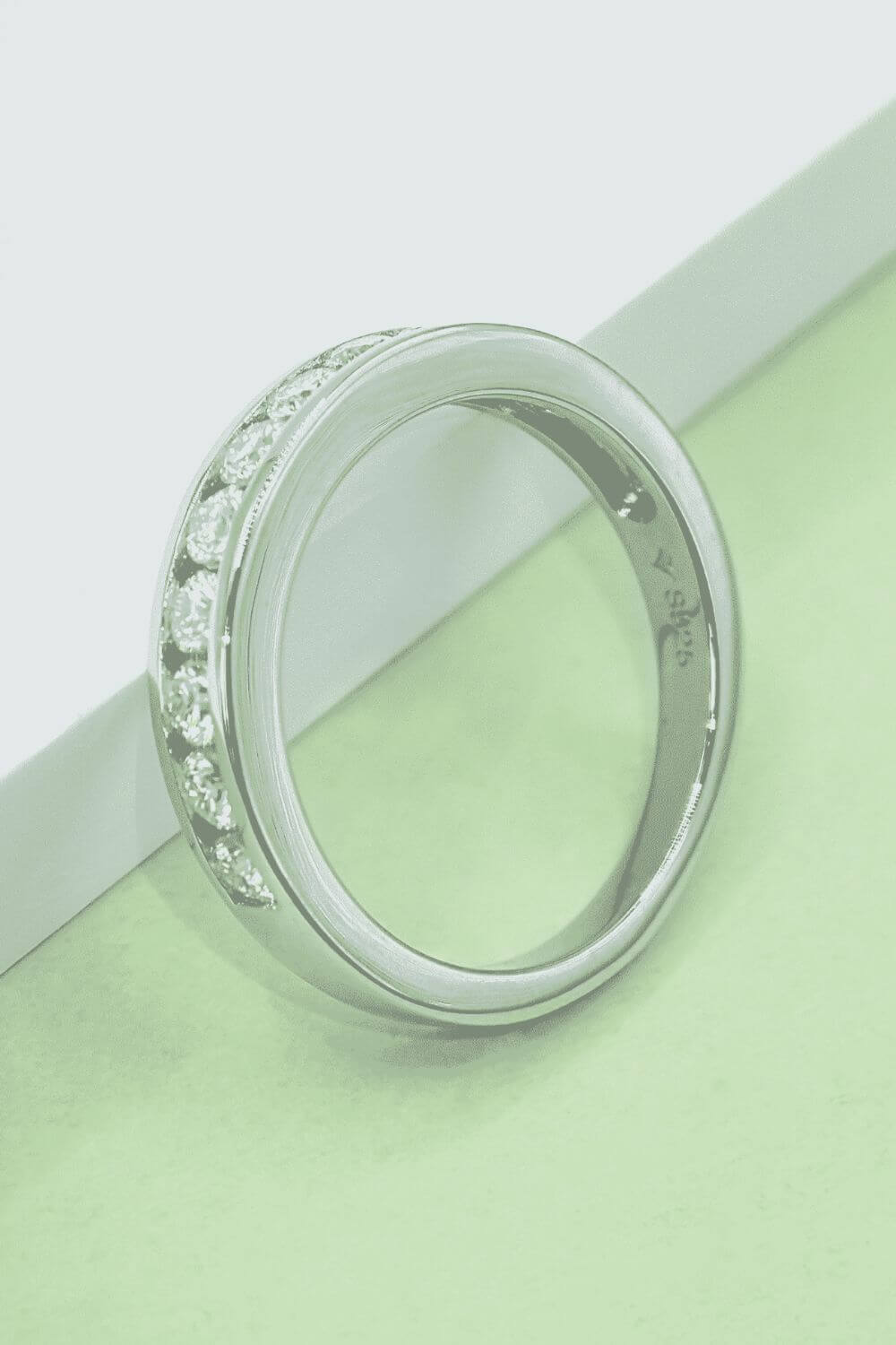 Moissanite 925 Sterling Silver Ring Rings Luxurious Weddings