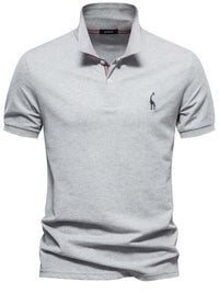 Men's Giraffe Embroidered Short Sleeve Polo Men's Polos Luxurious Weddings