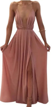 Natalia Dress v-neck dress Luxurious Weddings