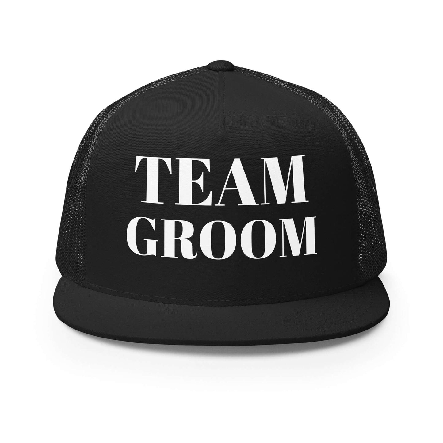TEAM GROOM Trucker Cap Hat Luxurious Weddings