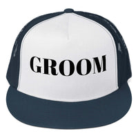GROOM Trucker Cap Hat Luxurious Weddings