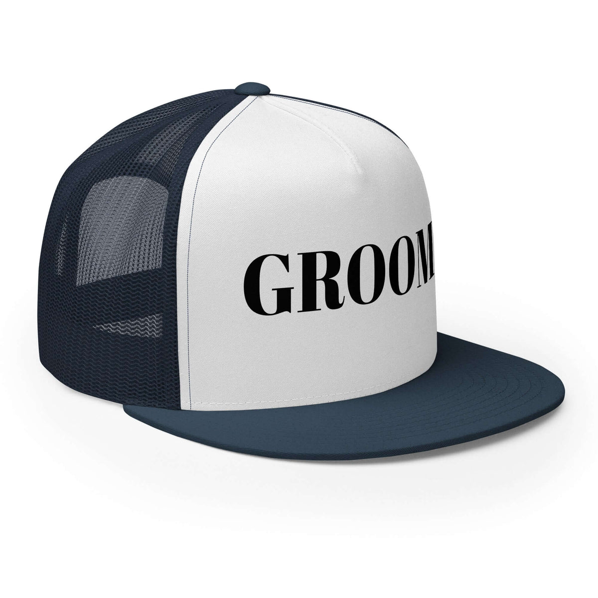 GROOM Trucker Cap Hat Luxurious Weddings
