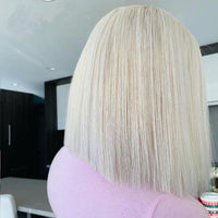 Women's Fiber Front Lace Wig Straight Hair Lace Front Wig Luxurious Weddings