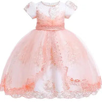 Beaded Embroidered Girls Dress girls dresses Luxurious Weddings