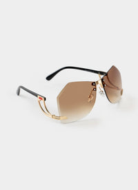 Crush Hour Sunglasses - Brown