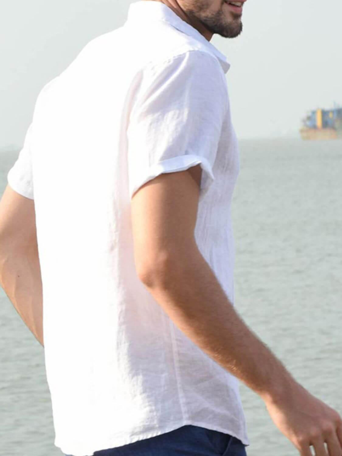 Men's Full Size Button Down Short Sleeve Shirt Plus Size Mens Shirts Luxurious Weddings