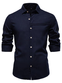 Men's Button Down Collared Neck Shirt Men’s shirts Luxurious Weddings
