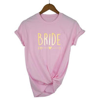 Gold T-shirt bride Tshirts Luxurious Weddings