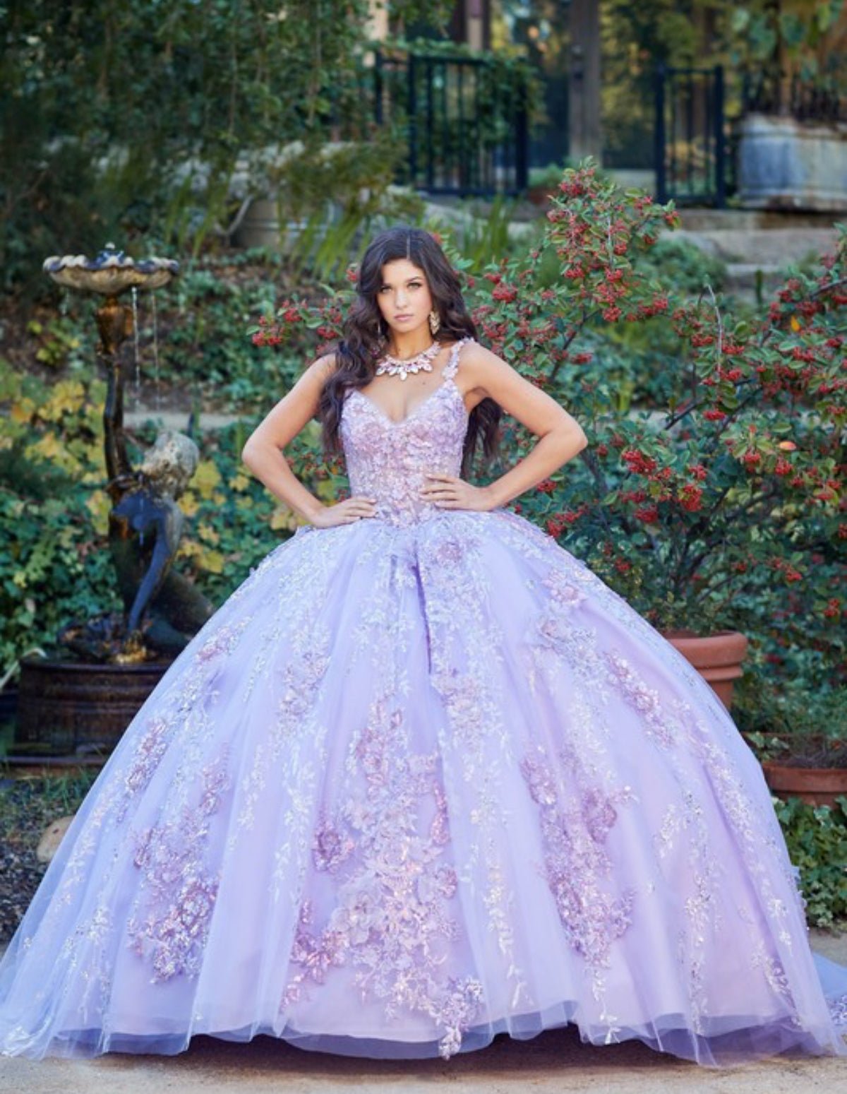 Floral Embroidery Off the Shoulder Ball Gown Luxurious Weddings