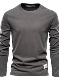 Men's Round Neck Long Sleeve T-Shirt Men's Tshirts Luxurious Weddings