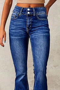 Cat Whisker Washed Bootcut Jeans Jeans Luxurious Weddings
