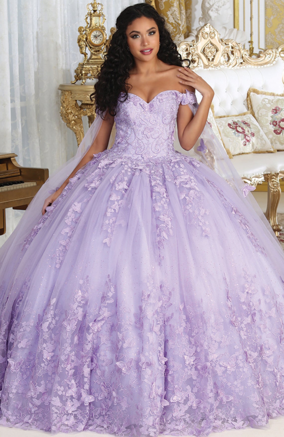 Majestic Grace Quinquennia Gown Quinceanera dress Luxurious Weddings