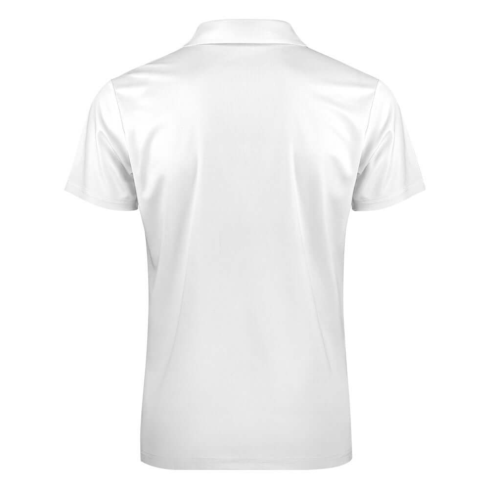 Men's Polo Shirt by Luxurious | White polo Luxurious Weddings