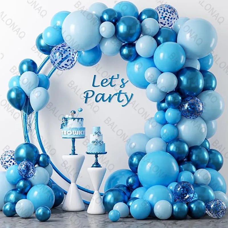 82Pcs White Gold Balloon Set Garland Arch Balloon Garlands Luxurious Weddings