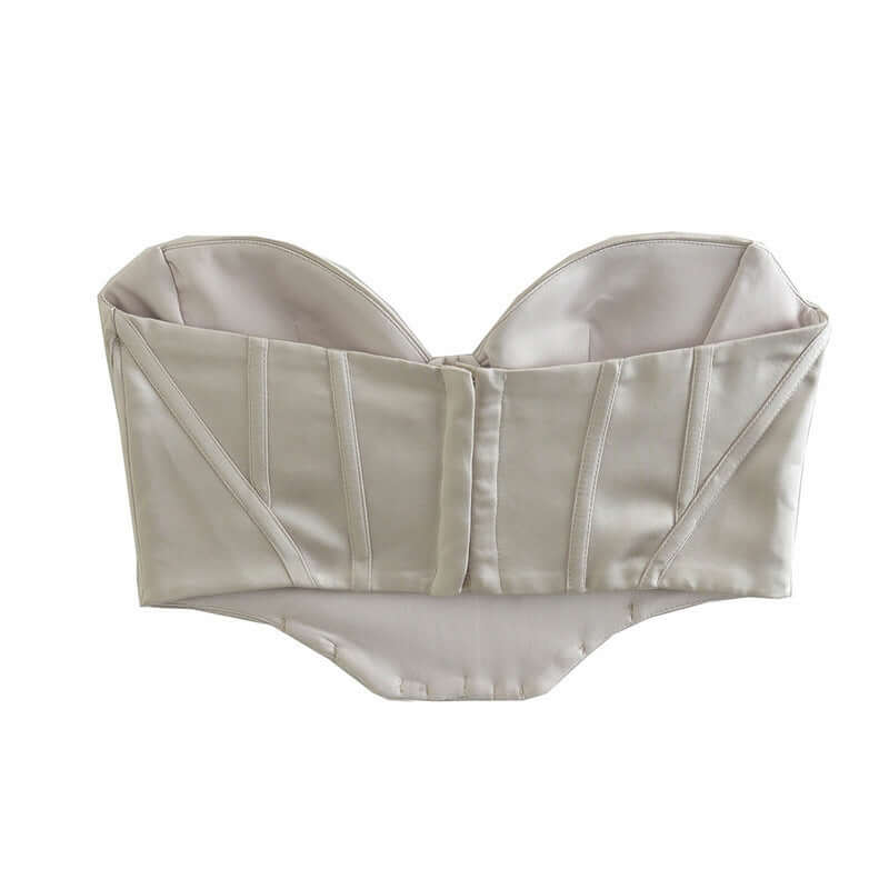 Sweet Satin Corset-style Top Corset Luxurious Weddings