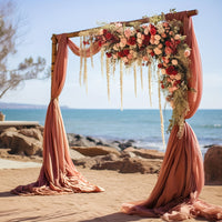 Green Silk Draping Silks Luxurious Weddings