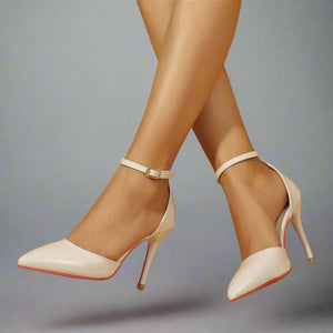 Point Toe Stiletto Pumps Bridal shoes Luxurious Weddings