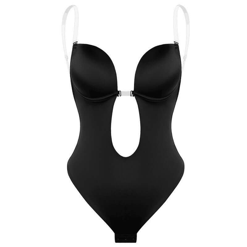 Hanging strap jumpsuit bra, V-line Shapewear dress jumpsuit bra Luxurious Weddings