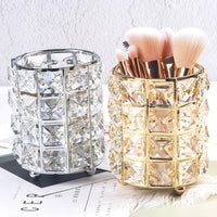 Metal Makeup Brush Storage Tube Makeup brush Storage Luxurious Weddings