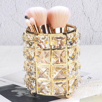 Metal Makeup Brush Storage Tube Makeup brush Storage Luxurious Weddings