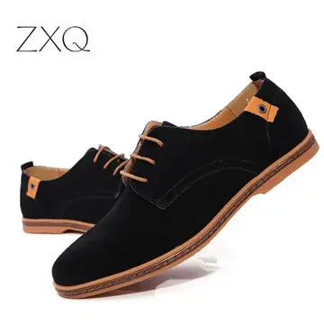 Suede Oxfords Men Leather Shoes mens dress shoes Luxurious Weddings