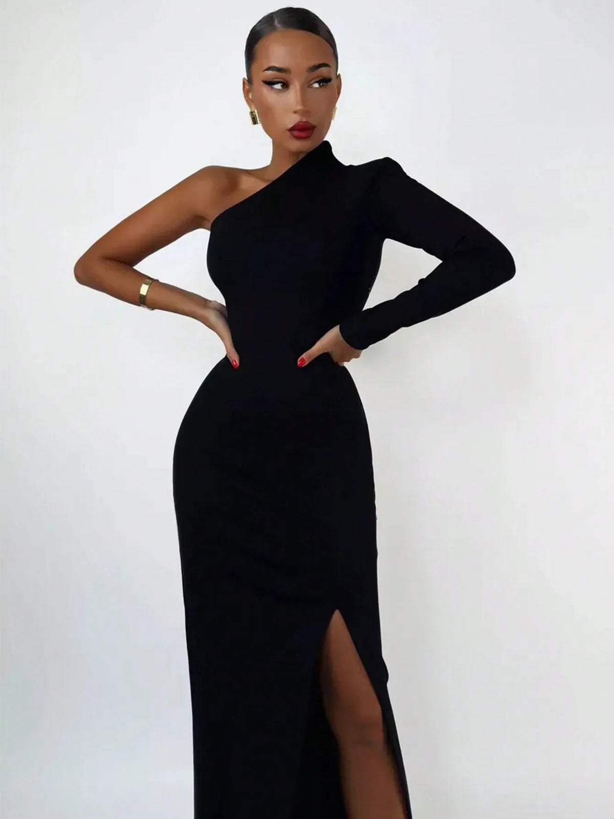 Sophie Marie Alluring Black Evening Dress Dresses Luxurious Weddings