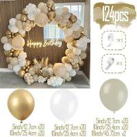 Apricot Brown Balloons Garland Arch Kit Balloon Garlands Luxurious Weddings