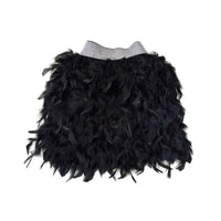 Chiffon skirt, women's spring/summer high waisted A-line Chiffon Skirt Luxurious Weddings