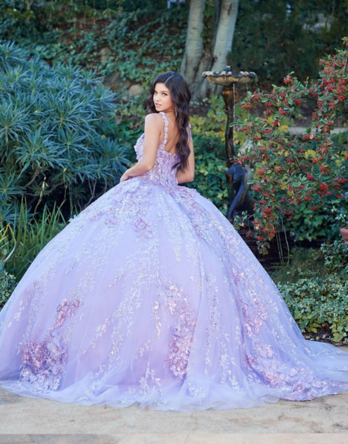 Floral Embroidery Off the Shoulder Ball Gown Luxurious Weddings