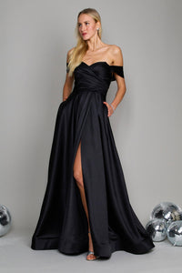 Black Lace Ball Gown β Strapless Formal Dress with Full Skirt Maxi Dress Luxurious Weddings