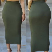 Bodycon High Waist Pencil Bodycon Maxi Skirt skirts Luxurious Weddings