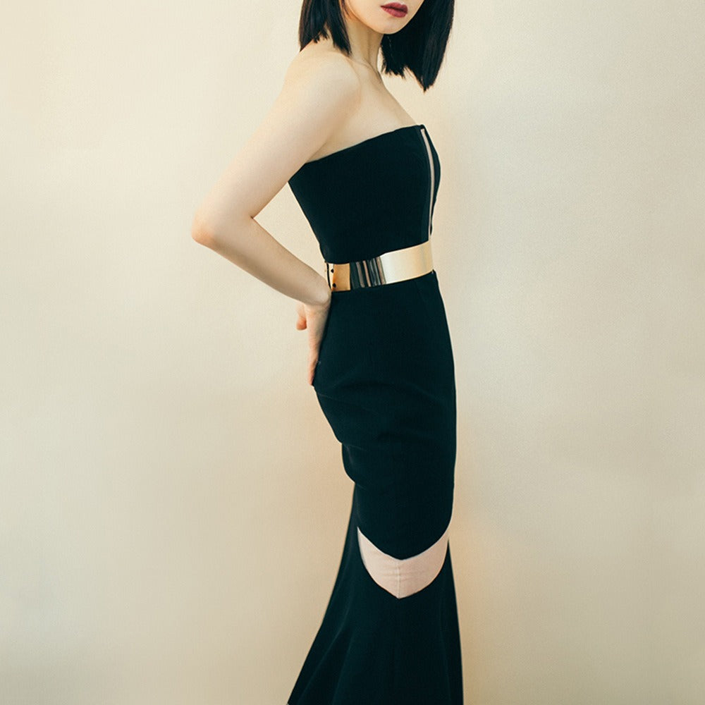 Backless Long Formal Bandage Dress Long Bandage Dress Luxurious Weddings