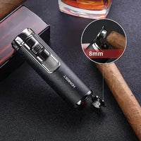 Honest Cigar Gas Lighter Torch Windproof Spray Gun blue flame lighter Luxurious Weddings