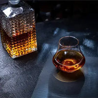 The Connoisseur's Set - Whiskey Stones & Crystal Nosing Tasting Glass whisky stones gift set Luxurious Weddings