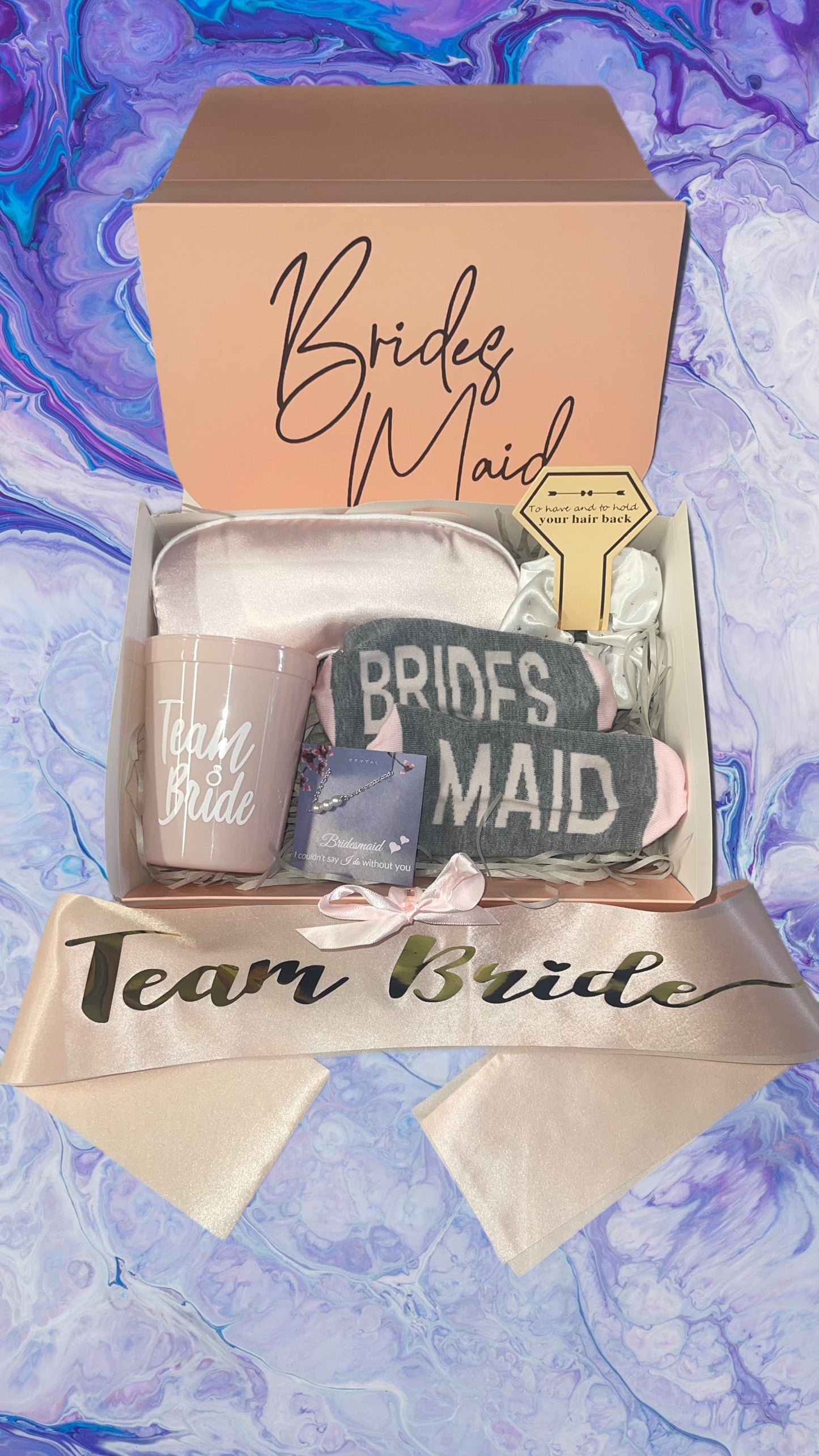 Bridesmaid proposal Gift Gift Box Luxurious Weddings