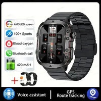 Military Smartwatch For Men smartwatch Luxurious Weddings