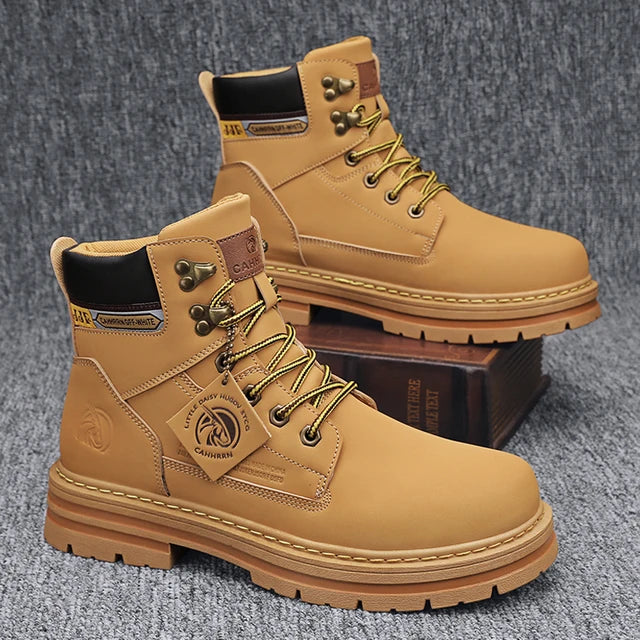 Mens Boots Winter Shoes Leather boots Luxurious Weddings