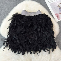 Chiffon skirt, women's spring/summer high waisted A-line Chiffon Skirt Luxurious Weddings