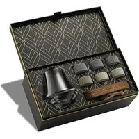The Connoisseur's Set - Whiskey Stones & Crystal Nosing Tasting Glass whisky stones gift set Luxurious Weddings