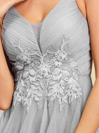 High Low Mesh Appliques Prom Dresses Prom Dress Luxurious Weddings