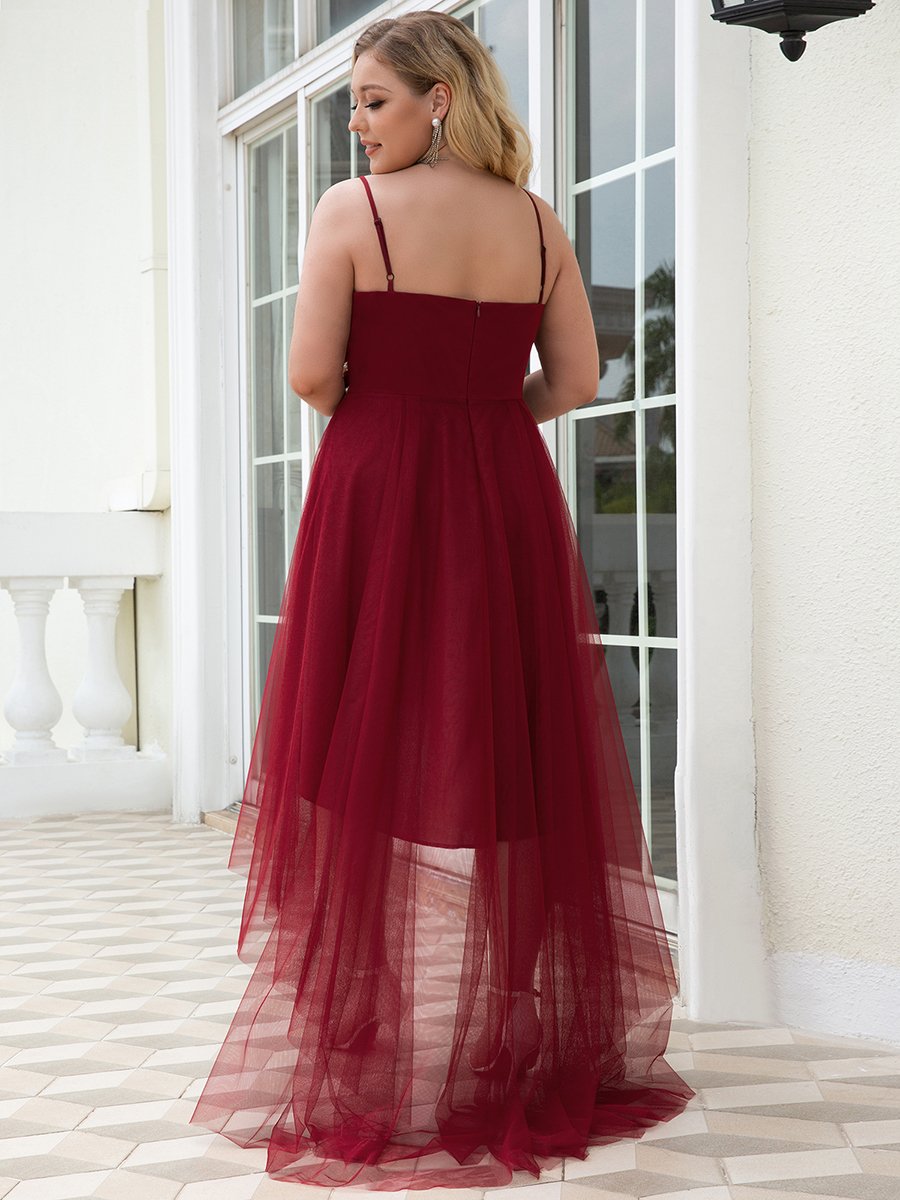 High-Low Tulle Prom Dress for Women Dresses Luxurious Weddings
