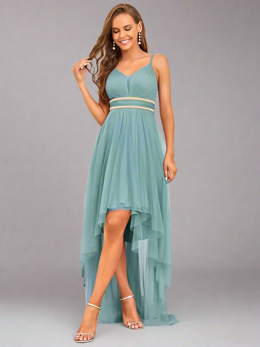 High-Low Tulle Prom Dress for Women Dresses Luxurious Weddings