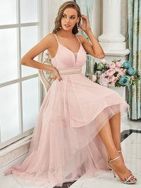 High-Low Tulle Prom Dress for Women Dresses Luxurious Weddings