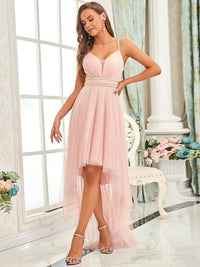 High-Low Tulle Prom Dress for Women Dresses Luxurious Weddings
