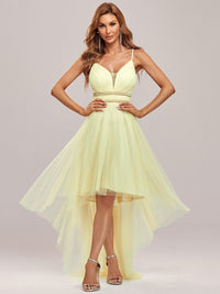 High-Low Tulle Prom Dress for Women Dresses Luxurious Weddings