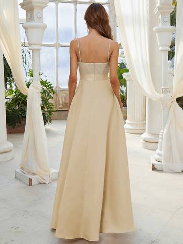 Women's Backless Sparkly Prom Dresses Dresses Luxurious Weddings