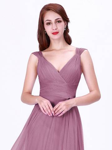 Floor Length Sleeveless Wholesale Tulle Bridesmaid Dresses Bridesmaid Dresses Luxurious Weddings