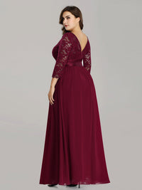 Plus Size Lace Bridesmaid Dresses with Long Lace Sleeve Bridesmaid Dresses Luxurious Weddings
